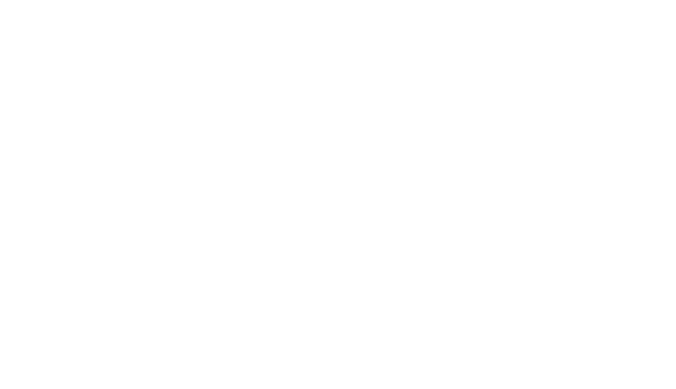 Oversized white text forming an abstract wordmark on a black background; the letters are highly stylized and mostly unreadable for quick reading.